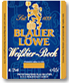 Logo Blauer Löwe Weißbier-bock