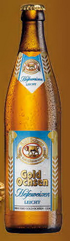 Logo Gold Ochsen Weizenbier Leicht