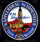 Logo Kapplerbräu Echt Altomünsterer Hefeweisse