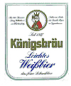 Logo Königsbräu Leichtes Weißbier