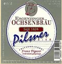 Logo Ergenzinger Ochsenbräu Pilsner